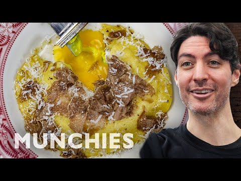 Egg Yolk Raviolo with Truffles - How To