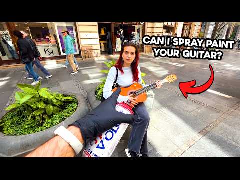 Asking a Stranger if I Can Spray Paint Her Guitar...