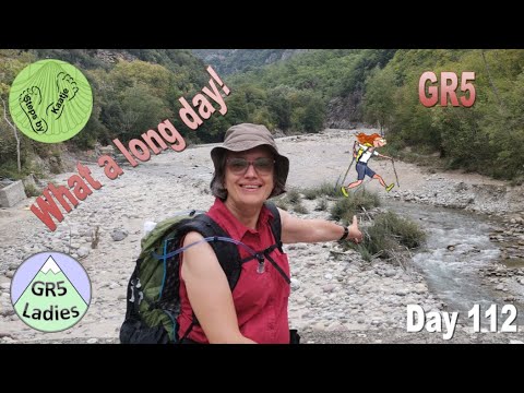 It's a long day on the GR5! One of the best long distance hiking trails in Europe! Day 112