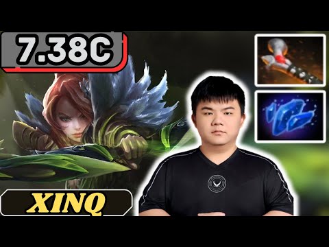 XG.Xinq WINDRANGER Soft Support Gameplay Patch 7.38c - Dota 2 Support