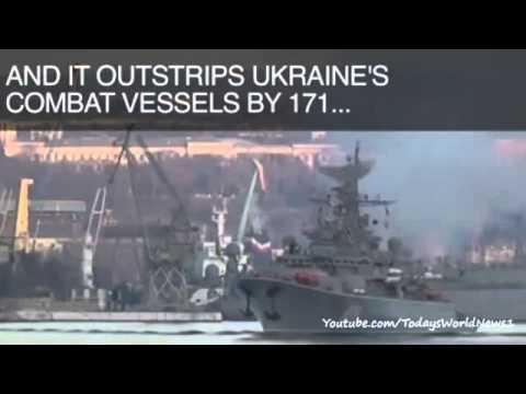 Ukraine v Russia militaries - in 60 seconds