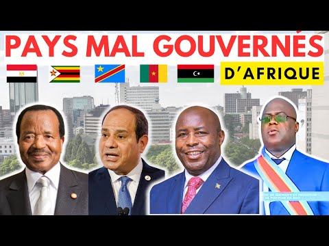 10 Pays les PLUS mal gouvernés d’Afrique en 2024