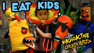 I EAT KIDS (Barry Louis Polisar cover) Radioactive Chicken Heads music video