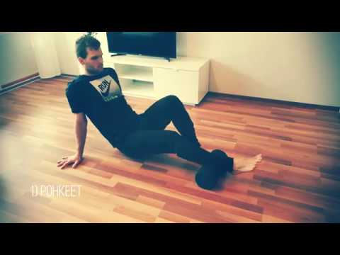 Kehonhuolto: 10 liikettä hierontarullalla