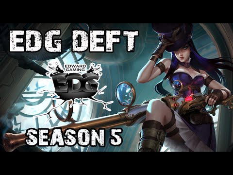 EDG Deft Caitlyn vs Ezreal ADC Ranked Challenger Korea