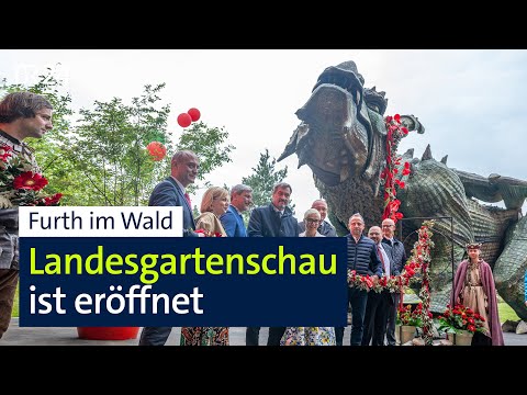 Furth im Wald: Landesgartenschau eröffnet | BR24