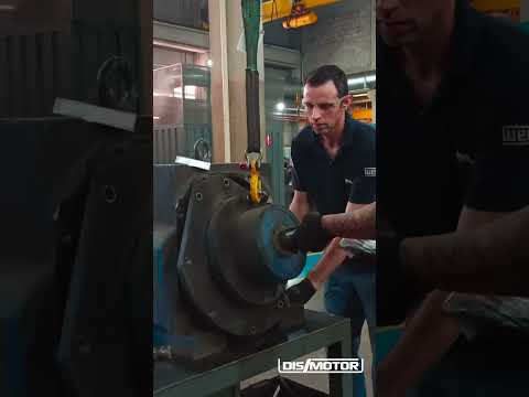 Manutenção em redutor helicoidal