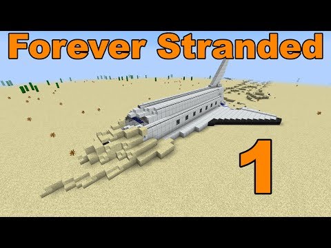 / Minecraft / Forever stranded / #1 / Velky fail hnedka na začátku :-D / 1080p / czech language /