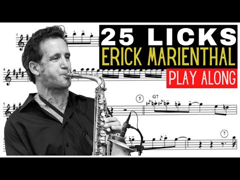 25 licks [ERIC MARIENTHAL] alto sax [PLAY ALONG]