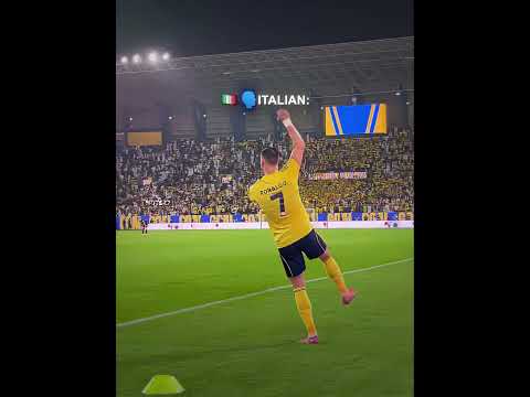 Ronaldo's Bicycle Kick in Different Languages 🥶🐐