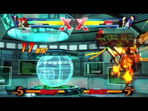 ULTIMATE MARVEL VS. CAPCOM 3 - Basic Phoenix Combo