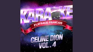 J&#39;attendais — Karaoké Playback Instrumental — Rendu Célèbre Par Céline Dion