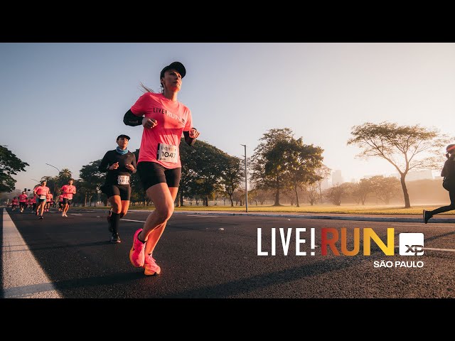 Corrida de rua São Paulo, SP Ibirapuera | LIVE! Run XP 2023
