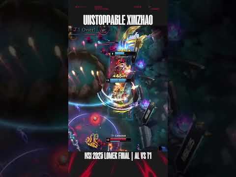 Tarzan Xin Zhao was unstoppable! 🔥 #MSI2025