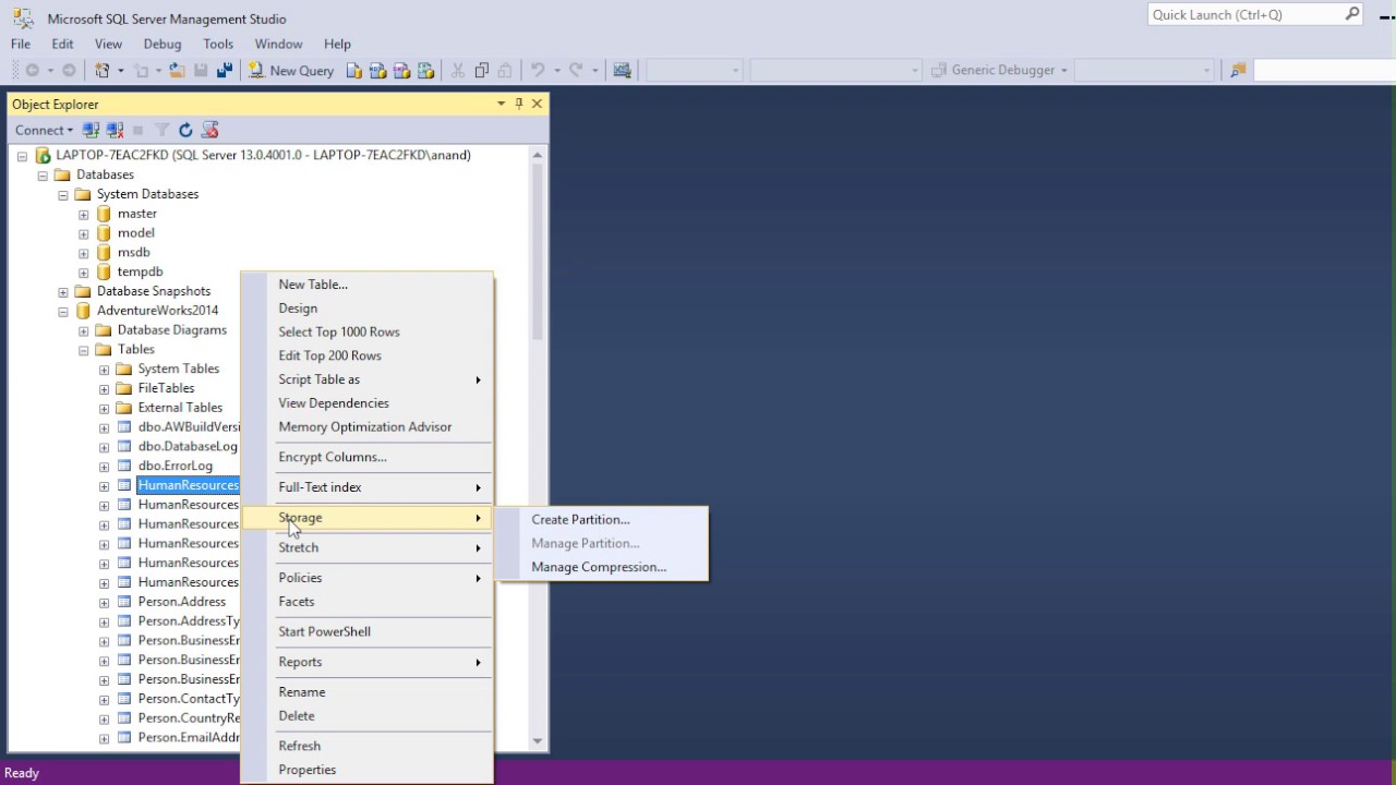 Restoring a Full database backup to new SQL server 2016