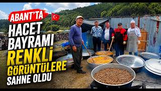  Abant’ta Hacet Bayramı Renkli Görüntülere Sahne Oldu