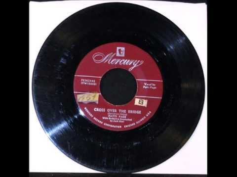 PATTI PAGE - Cross Over the Bridge [Vocal Pop - 1954]