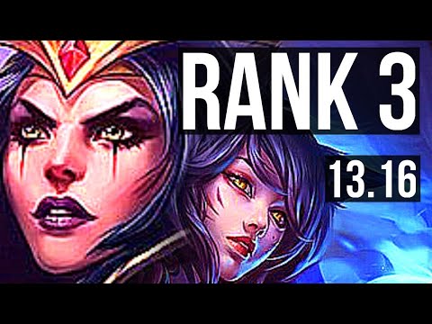 LEBLANC vs AHRI (MID) | Rank 3, Rank 2 LeBlanc, 1.8M mastery, 5/1/4 | EUW Challenger | 13.16