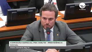 DEPUTADO FRED COSTA DEFENDE GMS COM MAESTRIA NA COMISSÃO DA PREVIDÊNCIA