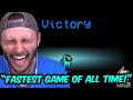 SSundee S FIRST FASTEST WIN In Among Us