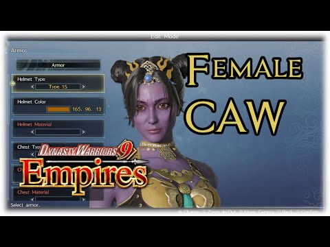 DW9E - intro + checking out some of female CAW stuff