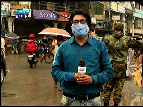 রাজধানীর খিলখেত থেকে লকডাউনের খবর জানাচ্ছেন মানিক শিকদার