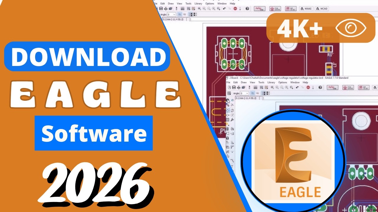 How to Download & Install Eagle PCB Design Software 2026
