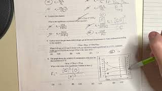 Gen Chem 2 ACS Equilibrium Practice Problems