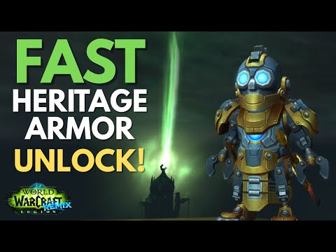 Don’t Miss This! FAST Allied Race Heritage Armor Unlock in Legion Remix