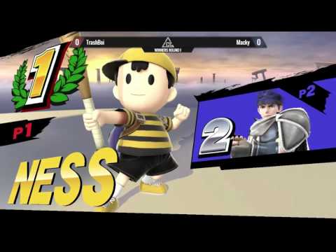 SOT #38 - TrashBoi (Ness) vs Macky (Ike) - SSB4 WR1