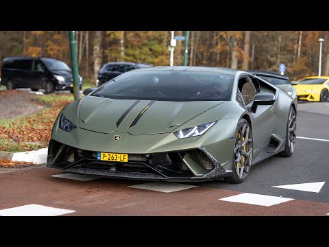 Novitec Lamborghini Huracan Performante - LOUD Acceleration Sounds !