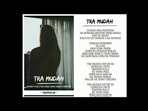 TRA MUDAH -RICHARD ft COGA, FIKA, ROMO, RABIG SANGADJI & KEINES BOY (Lirik Video) 2020