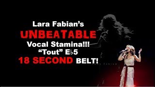 Lara Fabian: Tout LONG Note Compilation