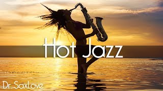 Hot Jazz  Smooth Jazz Saxophone Instrumental Music for Relaxing and Study