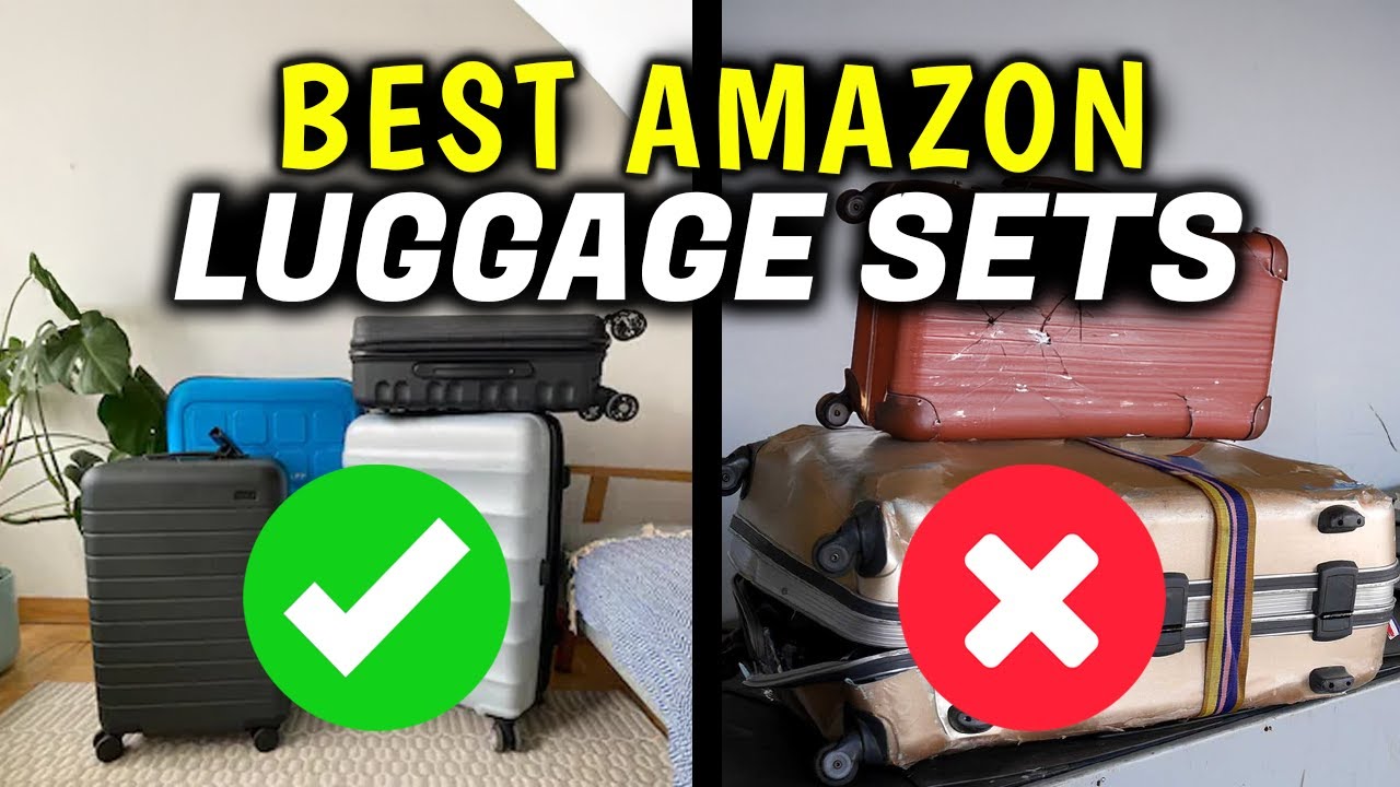 Top 10 Best Amazon Luggage Sets & Hard Shell Travel Suitcases of 2023