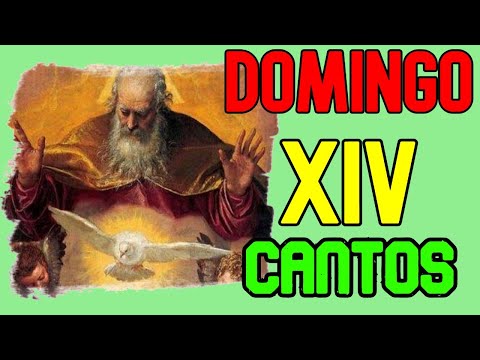 💚 CANTOS para el DOMINGO XIV del tiempo ordinario | CICLO A | PARTITURAS  📄👇
