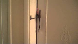 How to unlock a chain-locked door.