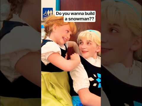 Do You Wanna Build A SNOWMAN? ☃️❄️ #shorts #viral #trending #fyp #funny #comedy #reels #music #song