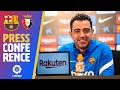 ? LIVESTREAM: XAVI PRESS CONFERENCE (BARÇA - OSASUNA PREVIEW)