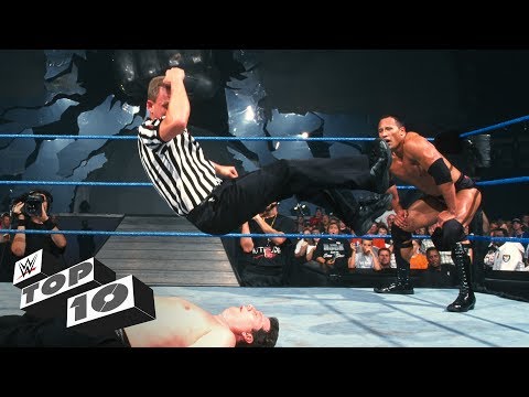 When referees fight back - WWE Top 10