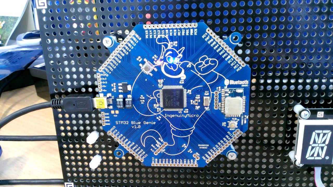 STM32F427 Blue Genie Test