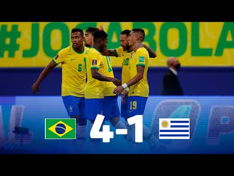 Brasil 4x1 Uruguai