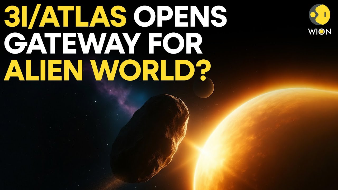 3I/ATLAS: Rare Interstellar Comet 3I/ATLAS Opens Window To Alien Worlds ?  | WION Originals