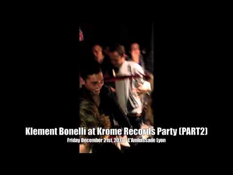Klement Bonelli at Krome Records Party (Part 2) Fri. Dec 21st, 2012.mov