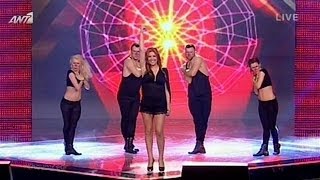 The Voice of Greece | Έλενα Παπαρίζου - "Don't hold me back" | 5th Live Show (S01E17)