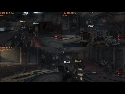 Call of Duty Black Ops split screen Nucleus Coop, 8 players Multiplayer and 4 players Zombies