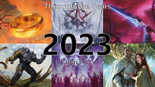 MtG Screensaver - 2023 Part 1/2 - Through the Years