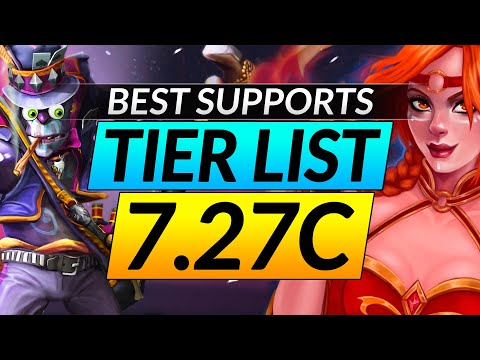 NEW 7.27C BROKEN Support Heroes Tier List: Ranking the Best and Worst Picks - Dota 2 META Pro Guide
