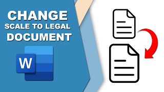 How to scale a document to legal size in Microsoft word