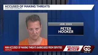 Man arrested after standoff at Collier County apartment, accused of making threats